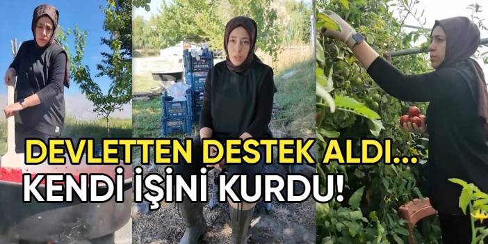 Erzincanlı kadın girişimci devlet desteğiyle patron oldu! 10 kadına istihdam sağlıyor