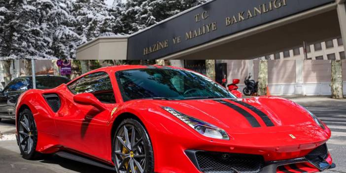 Türkiye'deki vergisiz 'T' plakalı Ferrari'lerin sırrı ortaya çıktı: Maliye düğmeye bastı
