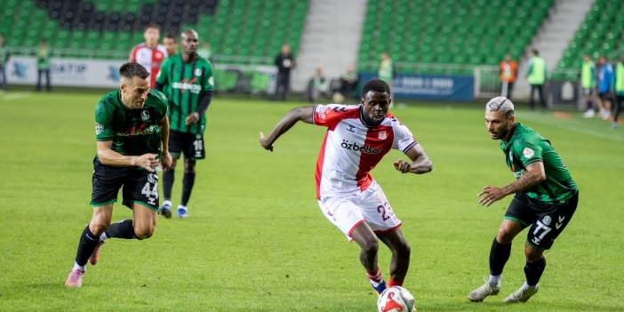 Sakaryaspor–Sivasspor maçında kural ihlali: TFF'ye başvurdular