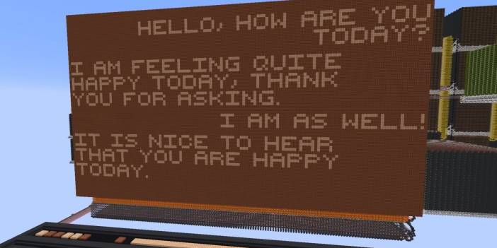 Minecraft içinde ChatGPT yaptılar: 439 milyon bloktan oluşan "CraftGPT"