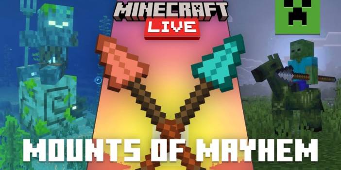 Minecraft Live'da yeni güncelleme duyuruldu: "Mounts of Mayhem" geliyor!