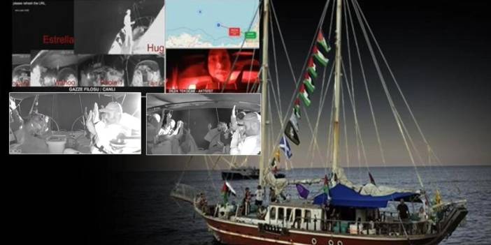 İsrail, Küresel Sumud Filosu'na müdahale etti!! Tüm teknelerin sinyali kesildi