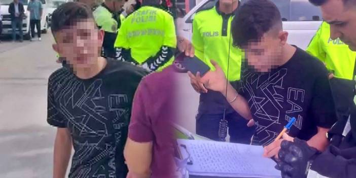 Çocuk sürücüden gazetecilere hadsiz tehdit! Hem suçlu hem güçlü