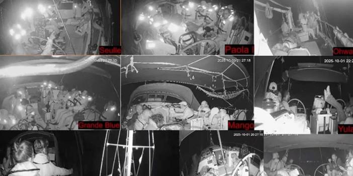 30 gemi Gazze’ye doğru ilerliyor: İsrail 28 Türk aktivisti alıkoydu