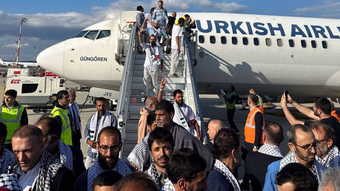 Sumud Filosu’ndaki Türk aktivistler İstanbul'da