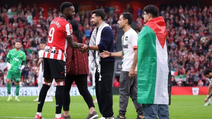 Athletic Bilbao’dan Filistin’e anlamlı destek: Gazze’de yaralanan çocuklar stadda alkışlarla karşılandı