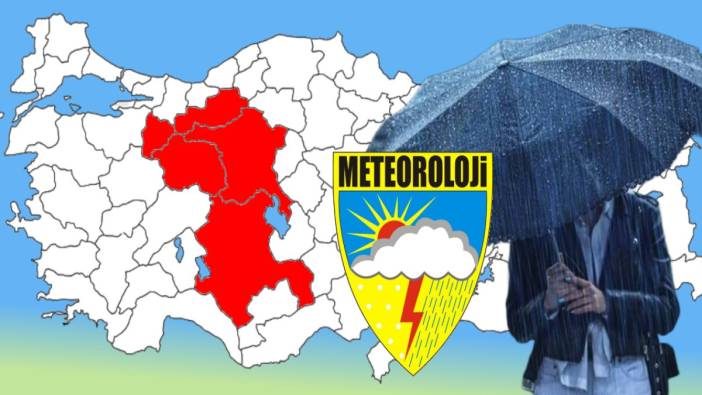 Ankara, Eskişehir, Bilecik, Bolu, Konyalılar dikkat! Meteoroloji'den sel ve dolu uyarısı