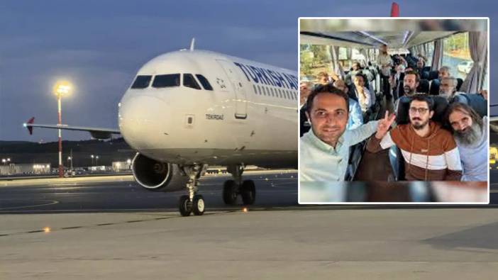 14 Türk aktivist Türkiye’de: İsrail’in alıkoyduğu grup, THY uçağıyla İstanbul’a getirildi