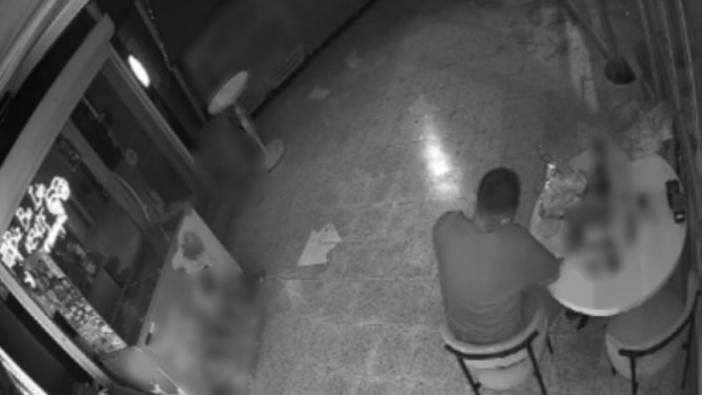 Burdur'da pes dedirten hırsız! Camını kırıp girdiği markette 1 saat boyunca çilingir sofrası keyfi yaptı