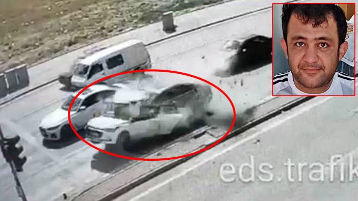 Kırmızı ışıkta bekleyen öğretmenin feci sonu!