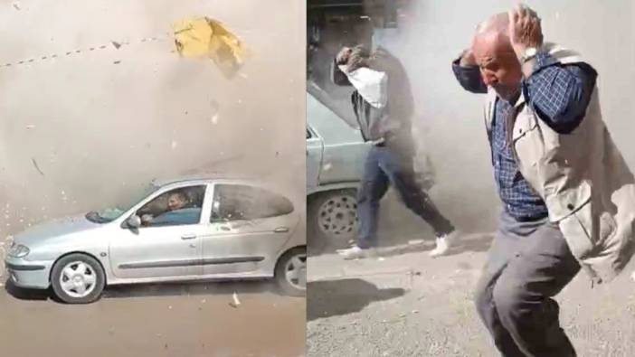 Kahramanmaraş'ta akıllara durgunluk veren kontrollü yıkım! Ortalık savaş alanına döndü