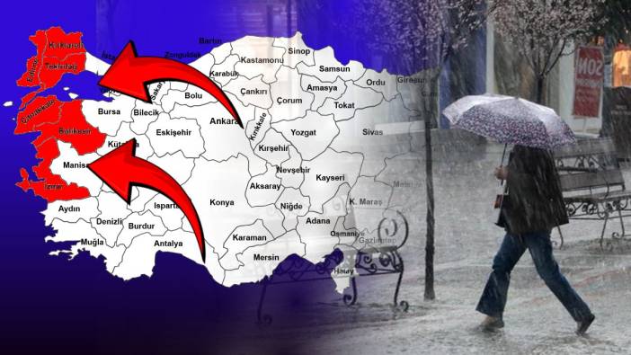 Meteoroloji'den son dakika uyarısı! Kuvvetli sağanak geliyor: İzmir, Balıkesir, Çanakkale, Tekirdağ, Edirne, Kırklareli...