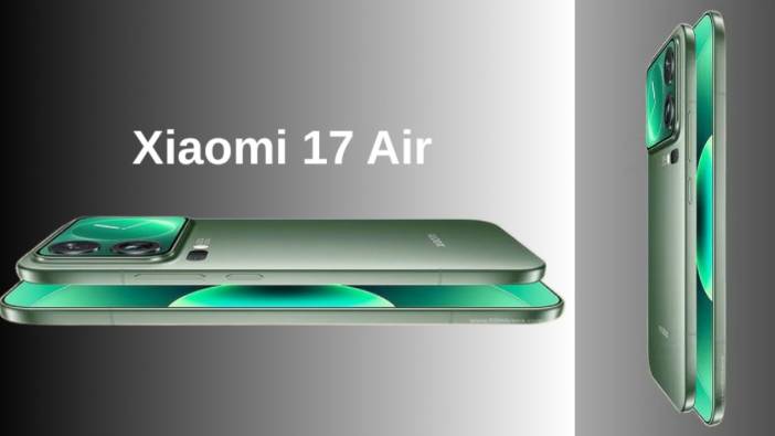 Ultra ince telefon yarışı kızışıyor! Xiaomi 17 Air, 6mm kalınlık ve 200MP kamera ile geliyor
