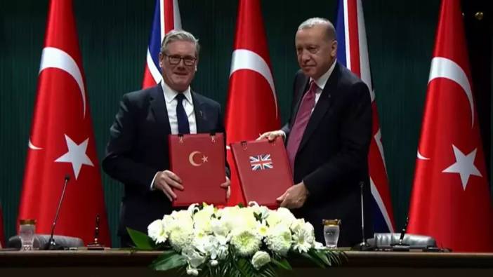 Erdoğan ve Starmer’den ortak açıklama: Eurofighter anlaşması imzalandı