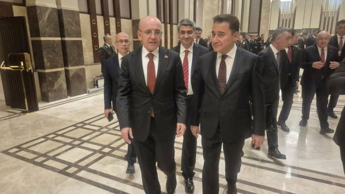 Şimşek ve Babacan’dan Beştepe'de dikkat çeken görüşme