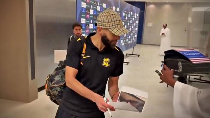 Tiktokçu gazeteci, Benzema'yı çıldırttı! Kendini komik mi sanıyorsun?