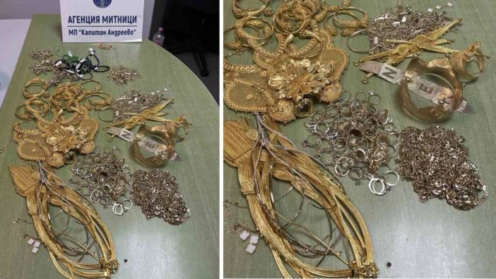 Yoğurt kovasından 1 kilodan fazla altın çıktı! Tek tek yoğurda batırılmış: Polis sınır kapısında yakaladı