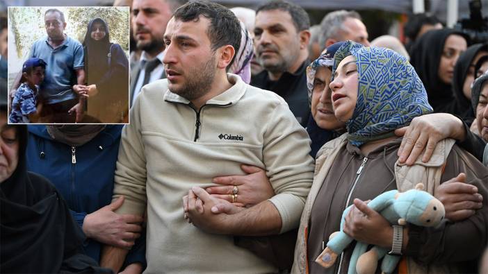 Aynı aileden 4 kişi enkaz altında kalmıştı: Gebze'de çöken binada hayatını kaybedenler toprağa verildi