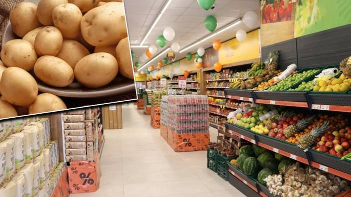 Marketlerde 22 üründe fiyatlar arttı: Zam şampiyonu yine patates oldu