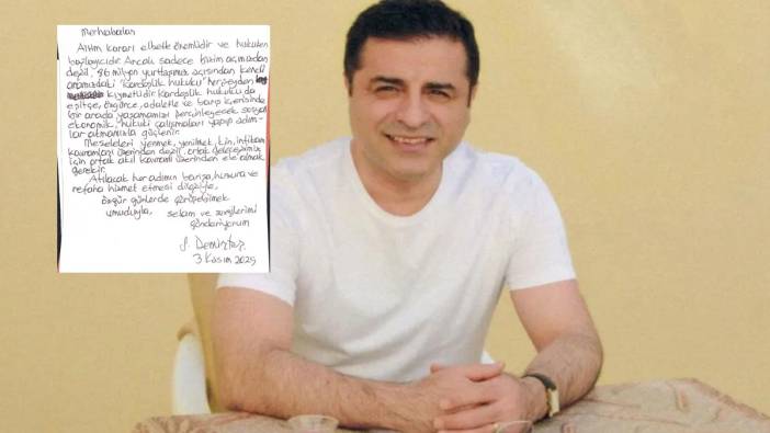 Kararın ardından Demirtaş'tan açıklama: ''AİHM elbette önemlidir, ancak sadece bizim açımızdan değil'