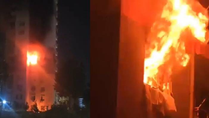 Antalya'da korku dolu anlar! Yüksek katlı binada patlamalı yangın çıktı