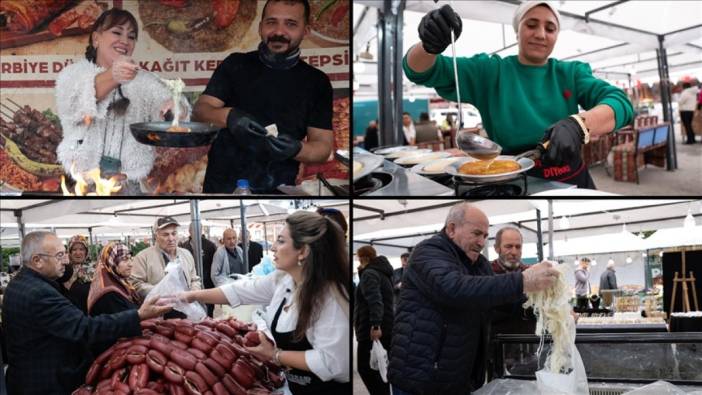 Başkentte lezzet şöleni başladı! Peynir ve Kahvaltı Festivali’nde yöresel ürünler vitrinde: 1 ton sucuk dağıtıldı