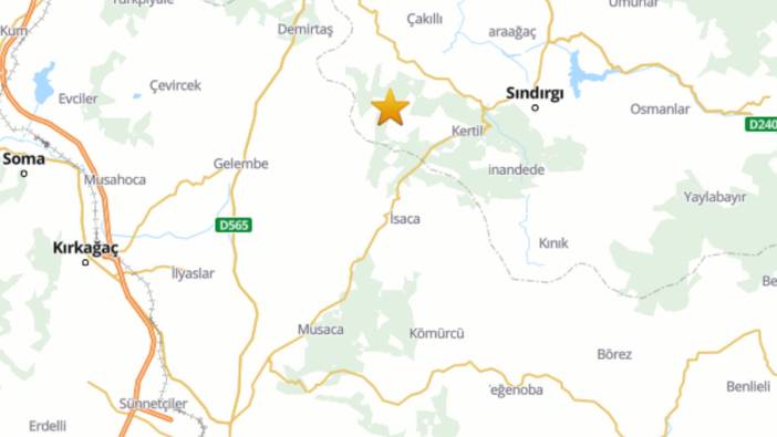 Balıkesir'de korkutan deprem | Son depremler