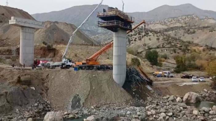 Diyarbakır'da viyadük inşaatı çöktü: 4 işçi yaşamanı yitirdi