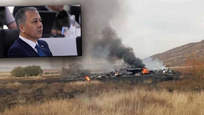 Bakan Yerlikaya'dan Kargo uçağı kazasına ilişkin açıklama