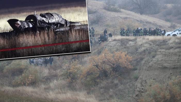 20 asker şehit olmuştu: Düşen askeri kargo uçağından ilk görüntüler