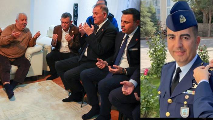 Özgür Özel'den şehit ailesine taziye ziyareti: 3 günlük milli yas ilan edilmeli