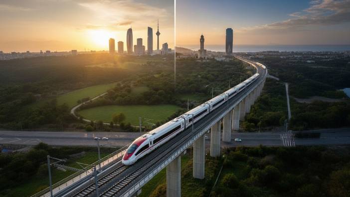 UAB, Ankara-İzmir hızlı tren hattı için tarih verdi! 7 saatlik yolculuk 3,5 saate inecek