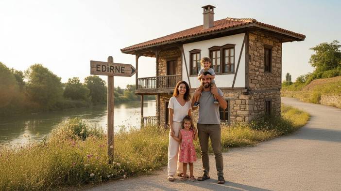 Edirne sınırına yerleşenlere 500 bin TL teşvik! Hudut köylerini canlandırma projesi