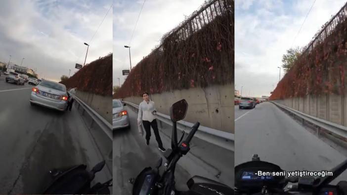 İstanbul trafiğinde film gibi anlar! Zamanla yarışta beklenmedik kahraman: Trafiğe takılınca konsolosluğa motosikletli götürdü