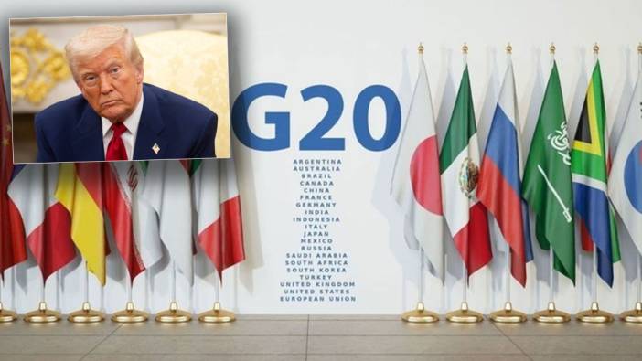 ABD, G20 Zirvesi'ne katılmayacağını duyurdu