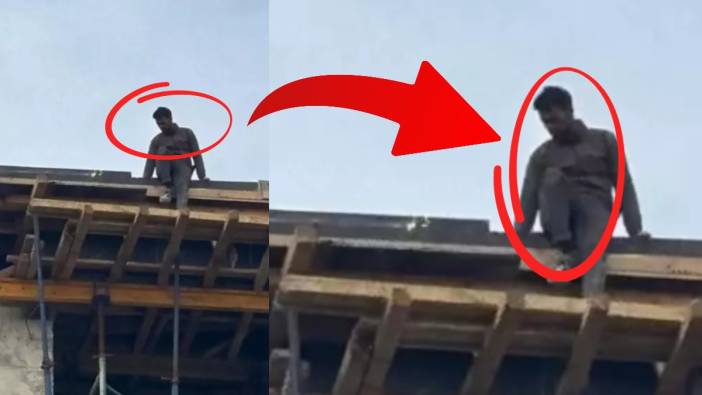 Bolu'da yurt inşaatında maaş krizi! 4 aydır ödeme alamayan işçiler çatıya çıktı, yürekler ağızlara geldi