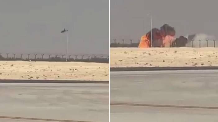 Dubai Airshow’da dehşet anları: Hindistan’ın gözbebeği LCA Tejas gösteri sırasında çakıldı!