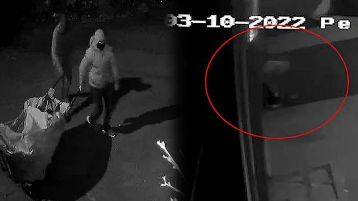 Hırsızı, olay yerine bıraktığı dışkısı ele verdi!