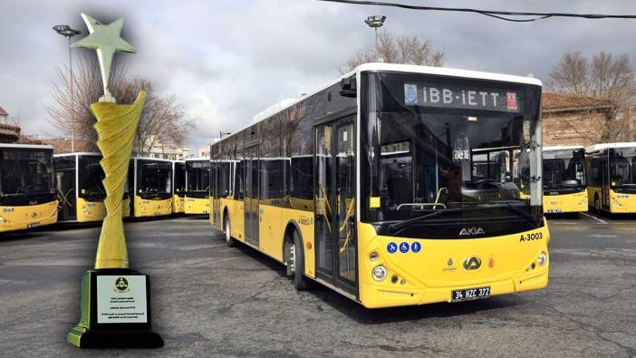 İETT'nin teknoloji ve güvenlik projeleri, prestijli iki ödül getirdi!