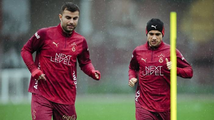 Galatasaray'a derbi öncesi müjde: Osimhen, Lemina ve Yunus takımla birlikte çalıştı