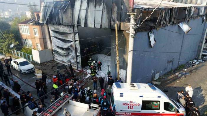 Dilovası'ndaki patlama: Yedi işçi öldükten sonra sigortalı sayıldı