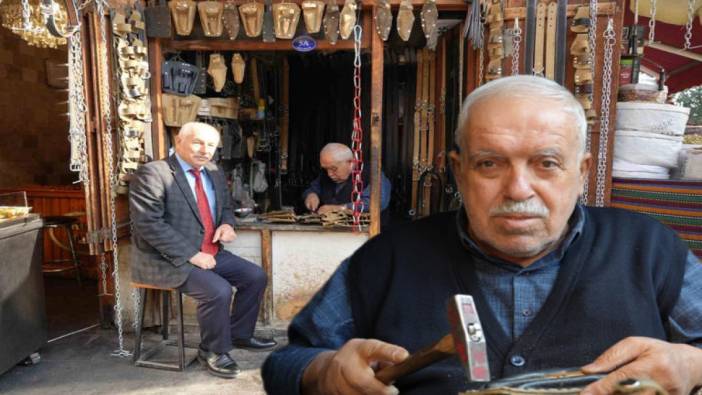 48 yıllık usta, teknolojiye direniyor! 2 metrekarelik dükkanda saraciyenin son temsilcisi