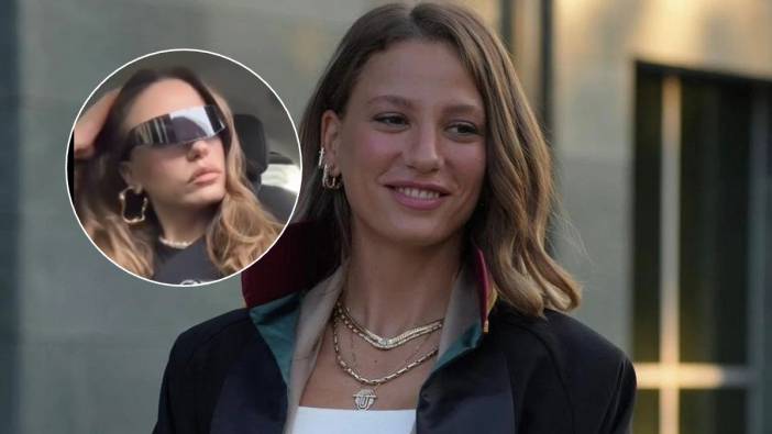 Serenay Sarıkaya'nın gelecekten gelmiş tarzı olay oldu! Sosyal medya o gözlükleri konuşuyor
