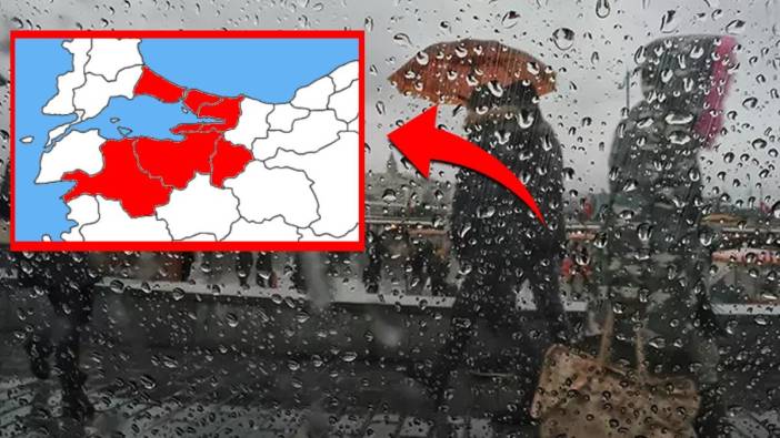 İstanbul, Bursa, Kocaeli, Yalova, Bilecik, Balıkesir... Pazar günü planınız alt üst olabilir: Kuvvetli sağanak geliyor