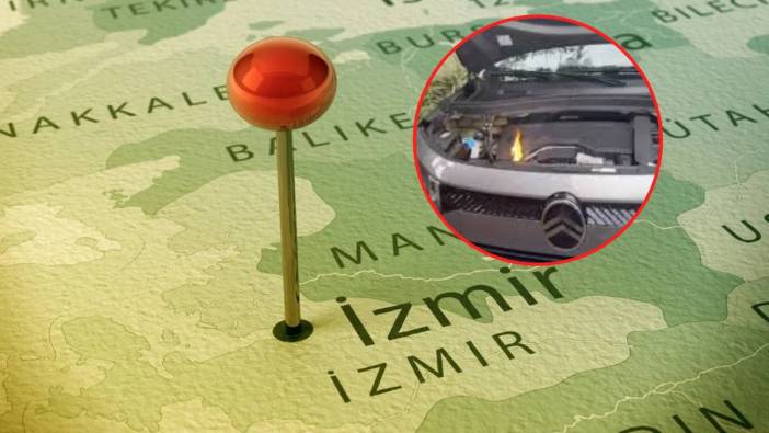 Park halindeki araç şok etti! 16 günlük otomobil bir anda yanmaya başladı