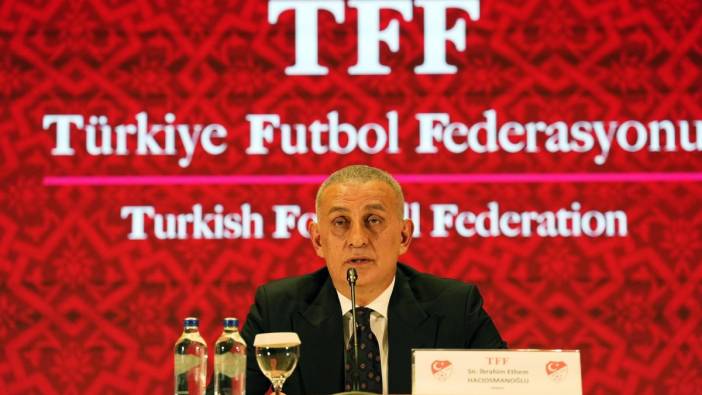 TFF Başkanı İbrahim Hacıosmanoğlu'ndan basın toplantısı kararı