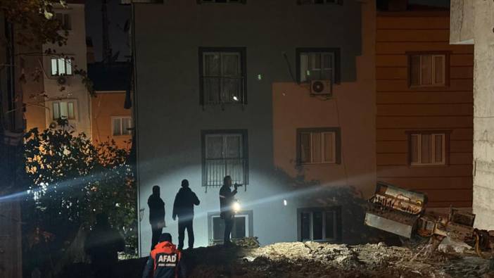 İki apartmanda derin çatlaklar meydana geldi! Çatlak tespit edilen iki bina tahliye edildi