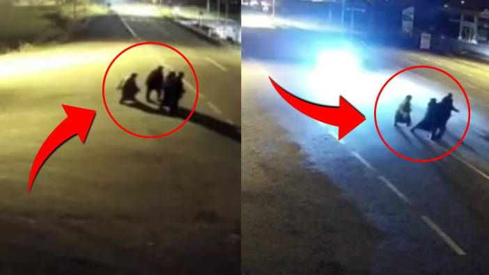 Cinayet gibi kaza! Son sürat gelen araç karşıdan karşıya geçmeye çalışan yayalara çarptı: 3 ölü