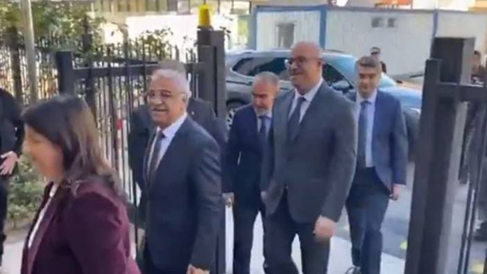 DEM Parti İmralı heyeti, Babacan'ı ziyaret etti