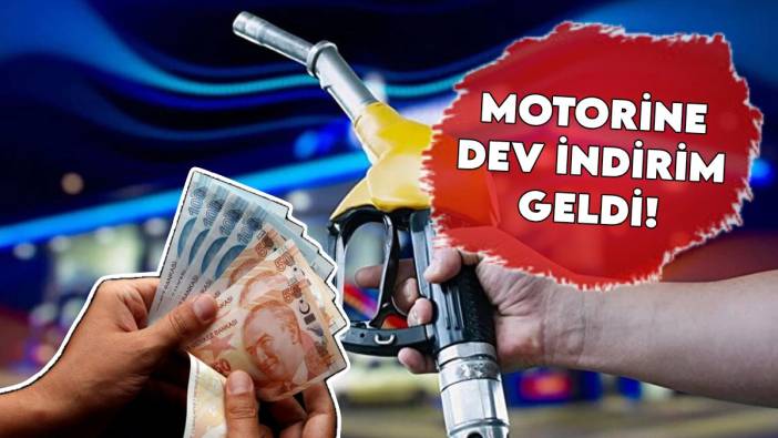 Sürücülere müjdeli haber: Motorİnde beklenen 2 liralık indirim pompaya yansıdı! İşte 13 Aralık güncel fiyatlar